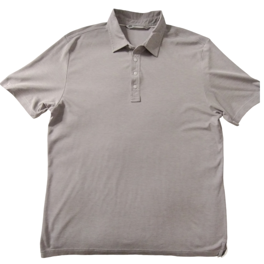 Travis‎ Mathew Mens L Short Sleeve Polo Shirt Athleisure Golf Performance Sport